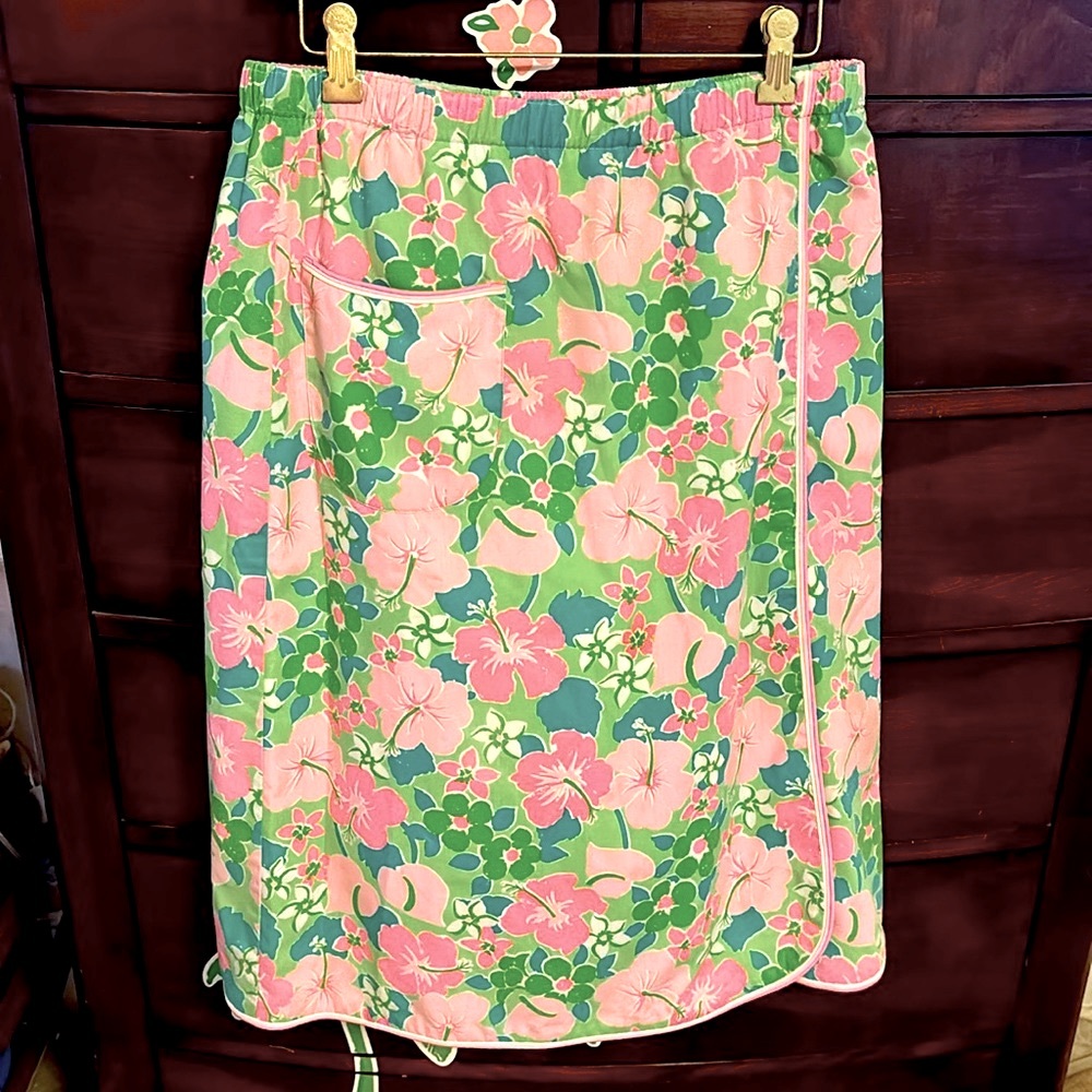 Lilly Pulitzer Vintage “The Lilly” Floral Print Skirt